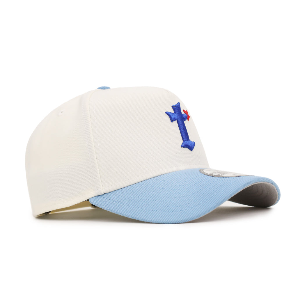 Texas Lone Star T Chrome Sky Blue 9Forty A-Frame Snapback