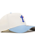 Texas Lone Star T Chrome Sky Blue 9Forty A-Frame Snapback