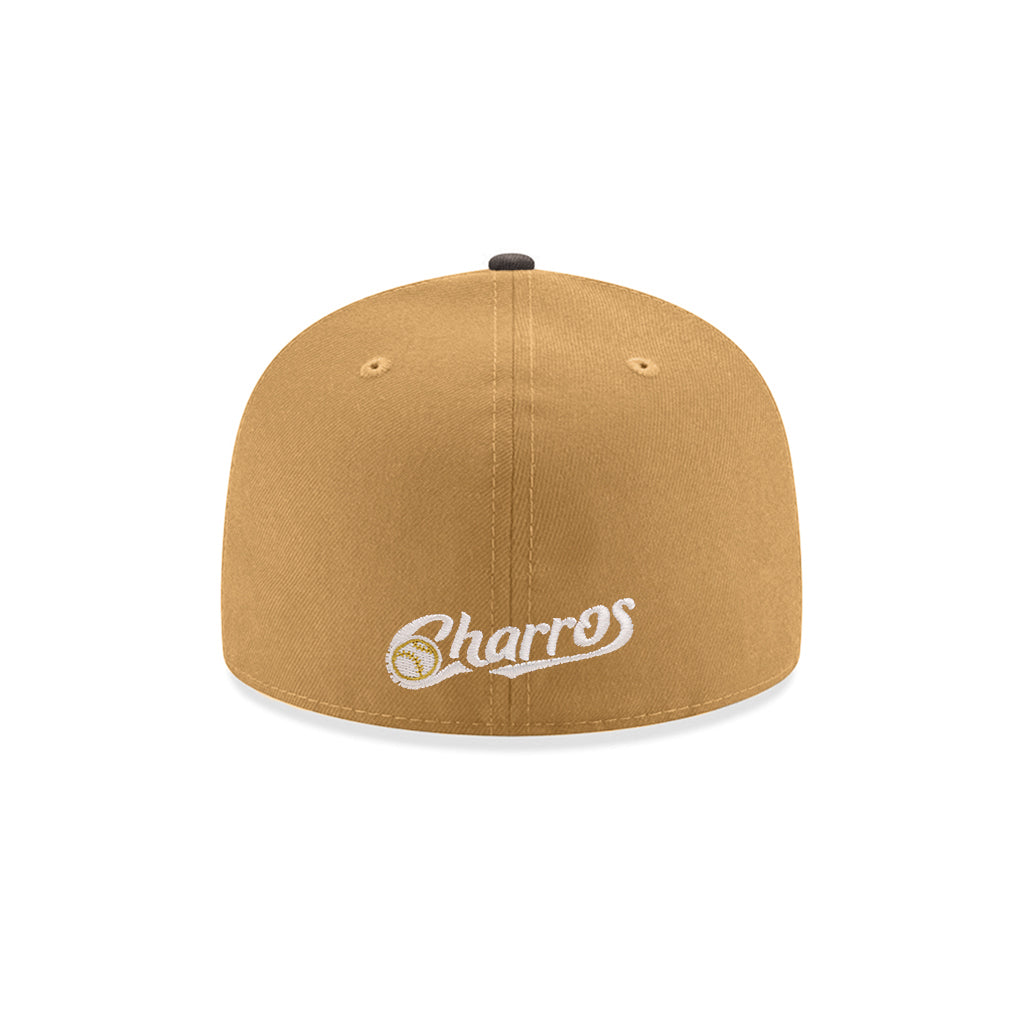 Charros De Jalisco Club De Beisbol Bronze Gray 2 Tone 59Fifty Fitted