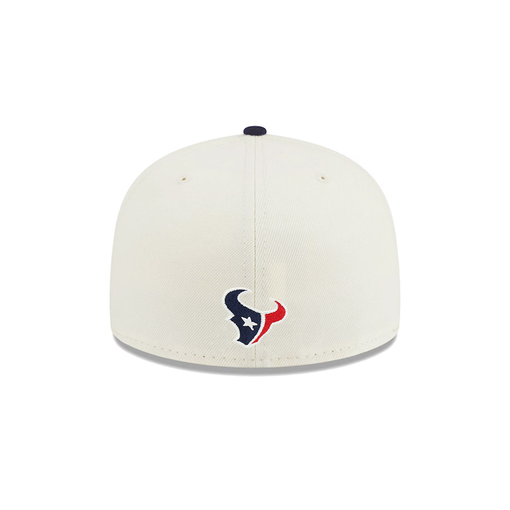 Houston Texans Chrome Navy 2 Tone NFL Logo SP 59Fifty Fitted