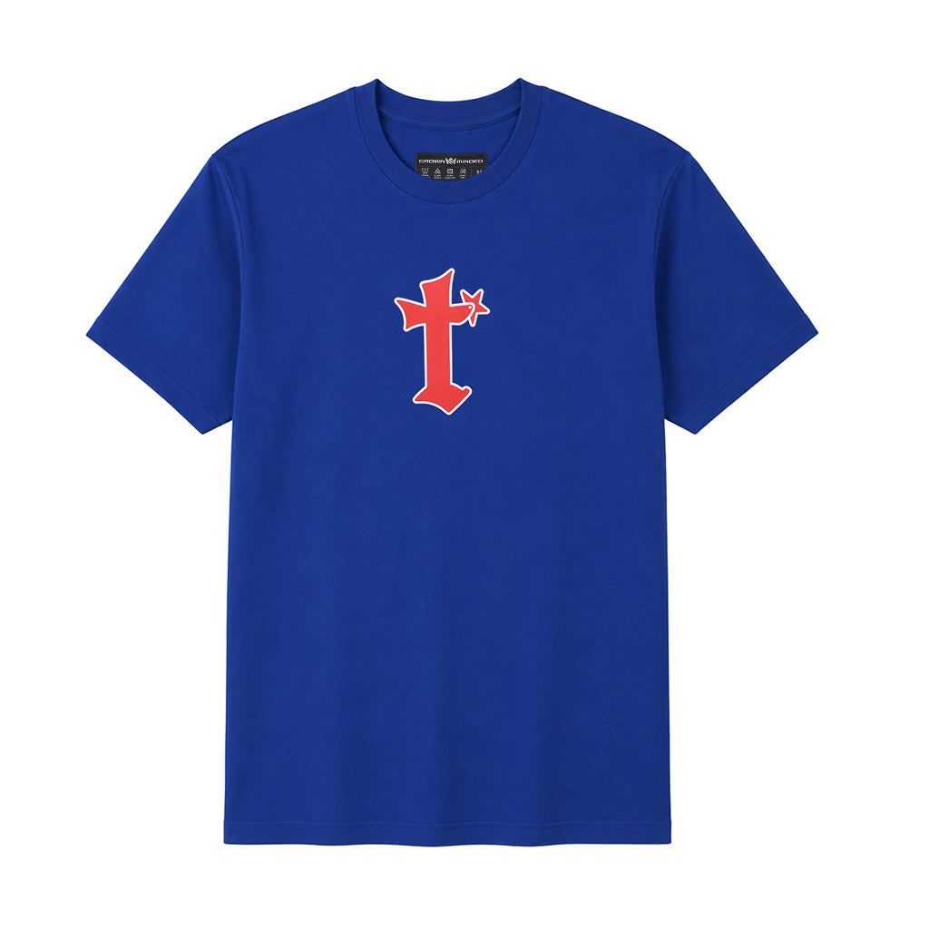 Texas Lone Star Monogram Tee – Royal Blue