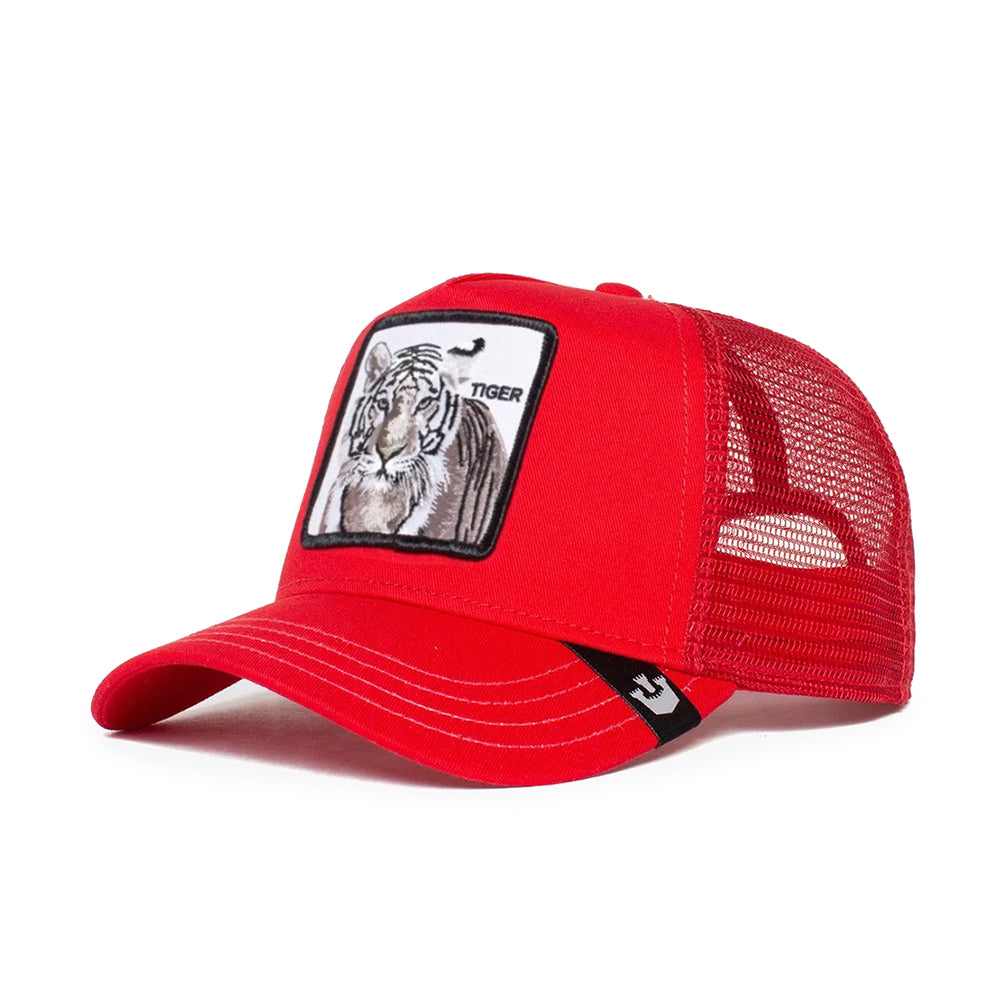 Animal Snapback Animal Farm Tiger Red Snapback Trucker – CROWN MINDED