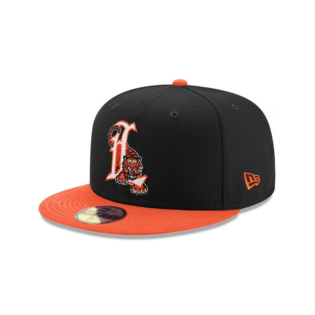 Lakeland Tigers Black Orange MiLB 59Fifty Fitted