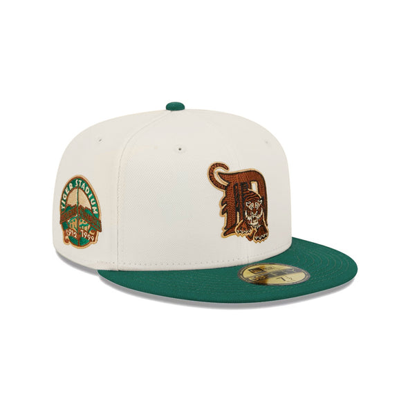 Detroit Tigers Chrome Green 2 Tone Tiger Stadium SP 59Fifty Fitted
