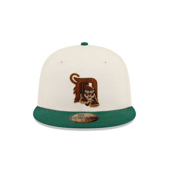 Detroit Tigers Chrome Green 2 Tone Tiger Stadium SP 59Fifty Fitted