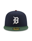 Detroit Tigers Navy Green 2 Tone 1935 World Series SP 59Fifty Fitted