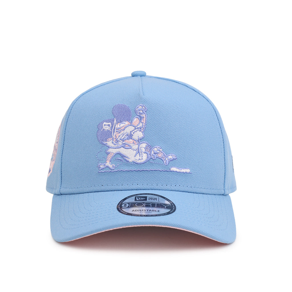 Detroit Tigers Sliding Tiger Cotton Candy Stadium SP 9Forty A-Frame Snapback
