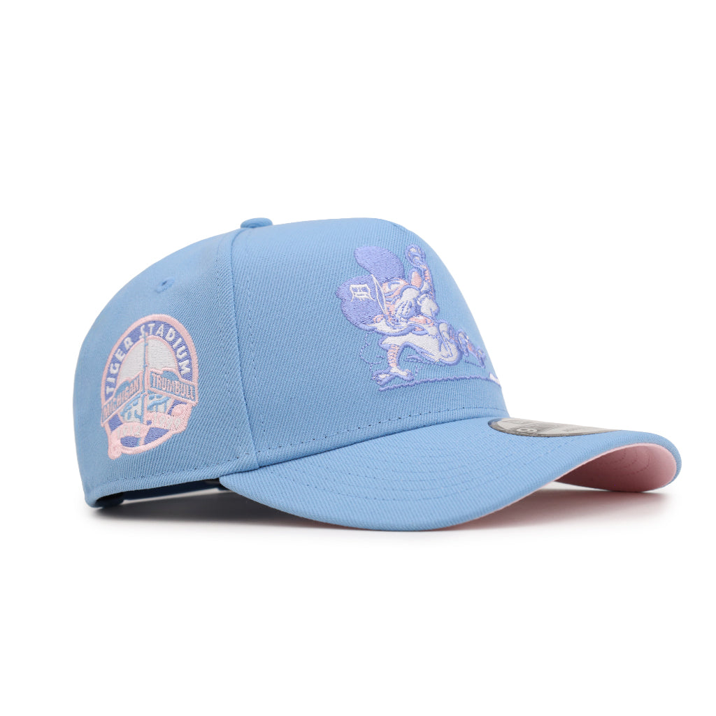 Detroit Tigers Sliding Tiger Cotton Candy Stadium SP 9Forty A-Frame Snapback