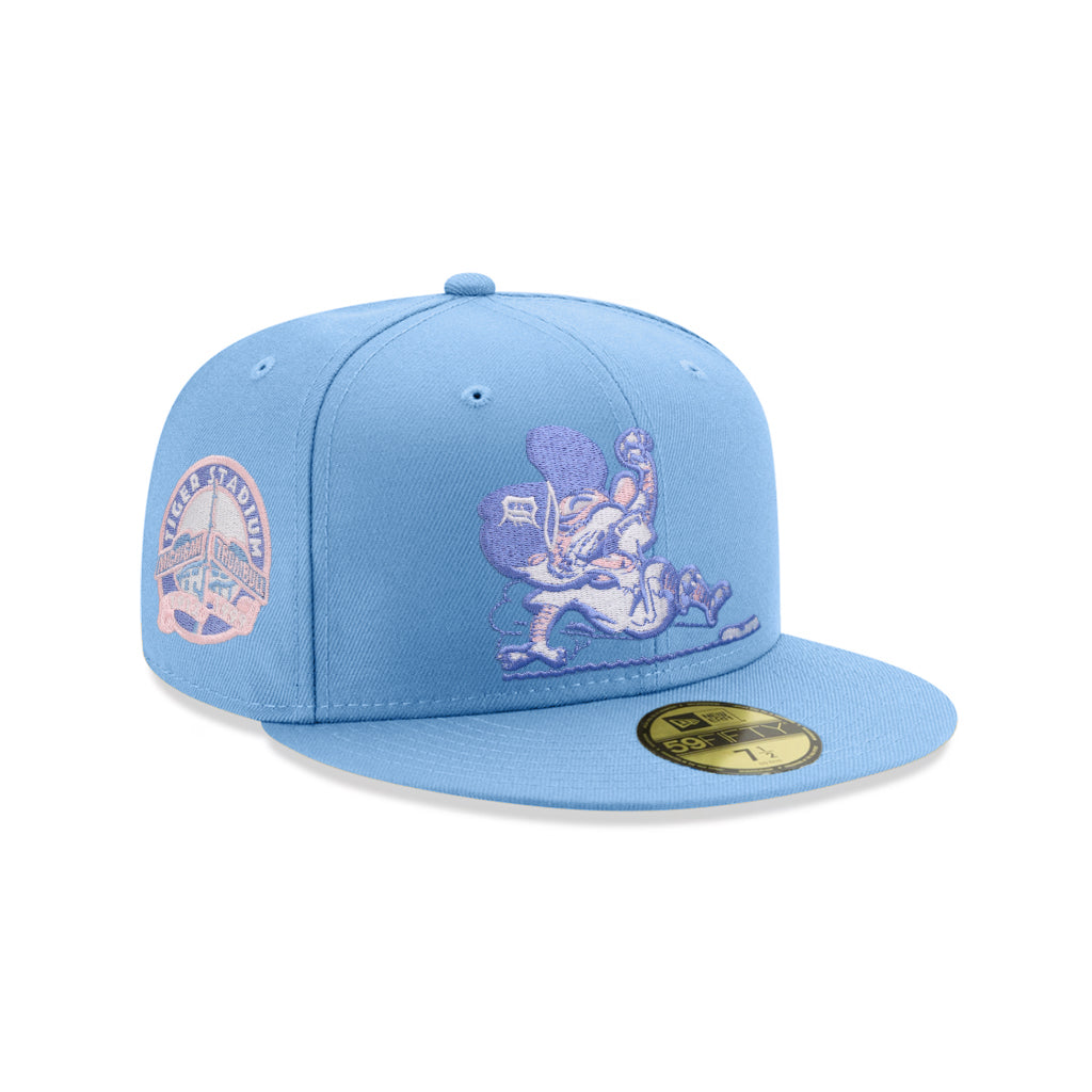 Detroit Tigers Sliding Tiger Cotton Candy Stadium SP 59Fifty Fitted