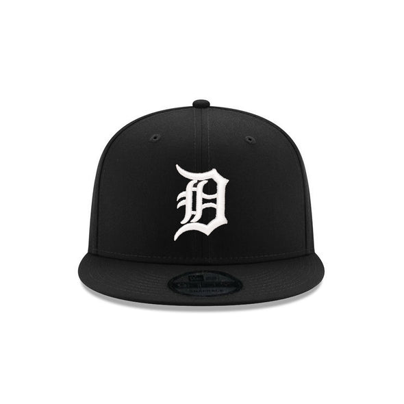 Detroit Tigers Black on White 9Fifty Snapback