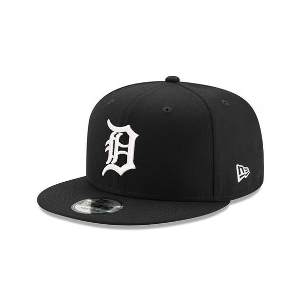 Detroit Tigers Black on White 9Fifty Snapback