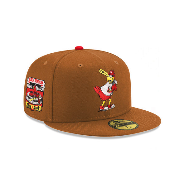 St. Louis Cardinals Mascot Busch Stadium Final Season SP Peanut 59Fifty Fitted