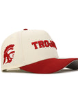 University Of Southern California USC Trojans Chrome Red 2 Tone Trojan SP 9Forty A-Frame Snapback