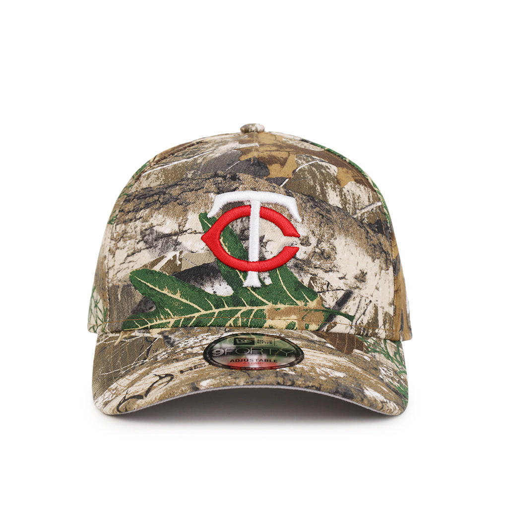 Minnesota Twins Real Tree 9Forty A-Frame Snapback