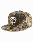 Minnesota Twins Real Tree On White 59Fifty Fitted