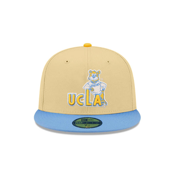 University of California Los Angeles UCLA Bruins Mascot Vegas Gold Blue 2 Tone 1995 NCAA Final Four SP 59Fifty Fitted