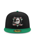 Anaheim Ducks Black Green 2 Tone Mexico Flag SP NHL 59Fifty Fitted
