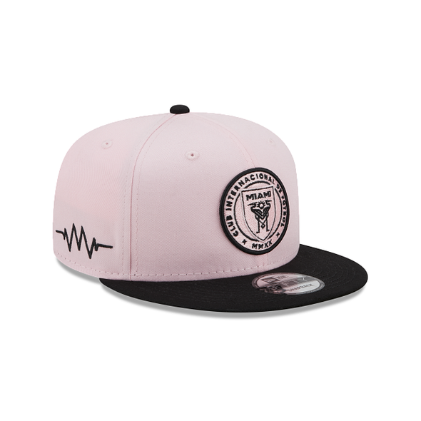 Inter Miami MLS Pink Black 9Fifty Snapback