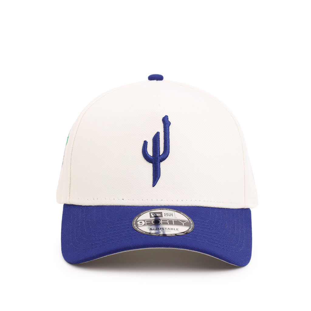 CrownMinded X LA Arabic Los Angeles Est. 1781 SP Chrome Royal 9Forty A-Frame Snapback