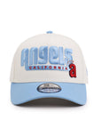 California Angels Chrome Sky Blue 9Forty A-Frame Snapback