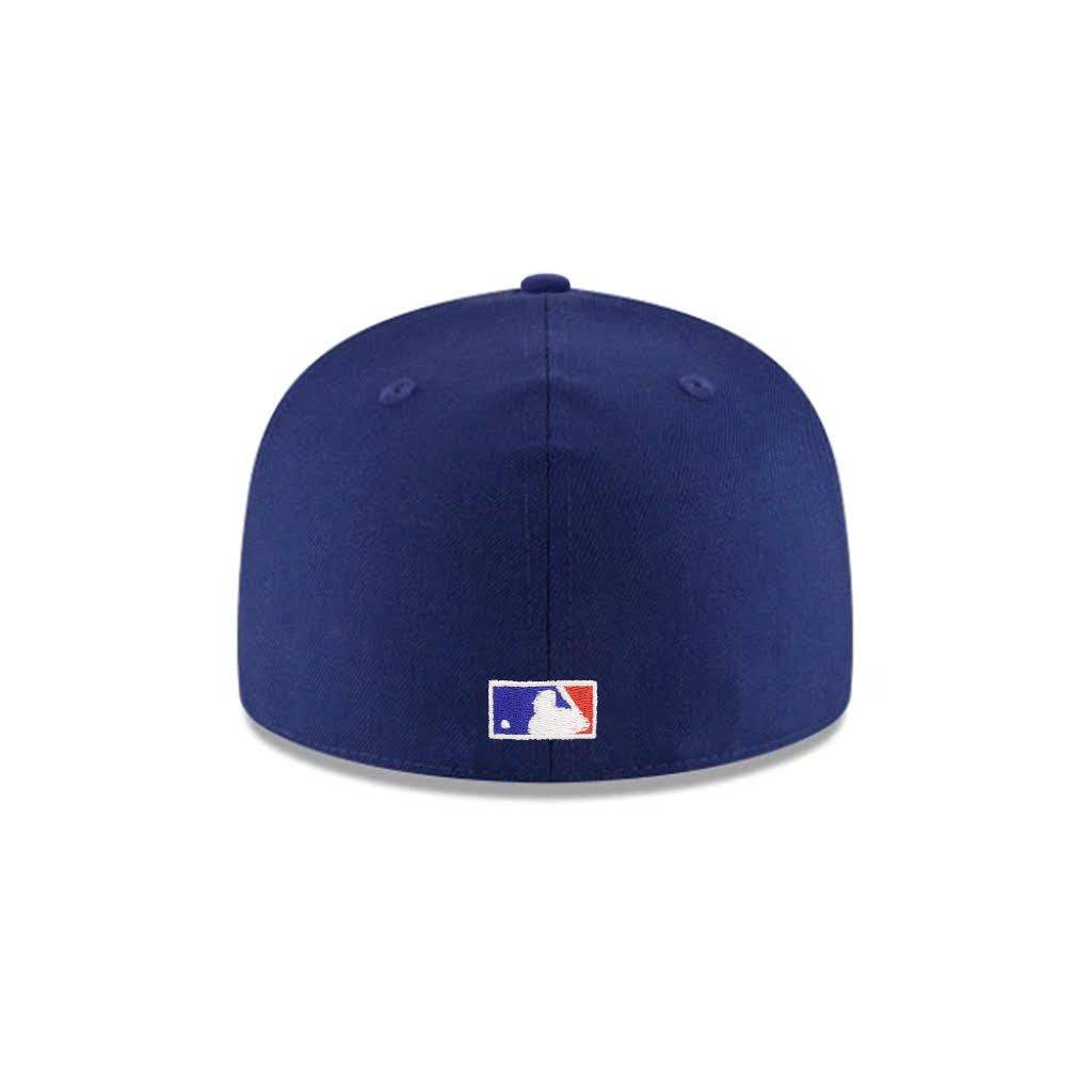 Los Angeles Dodgers Royal On White Retro Basic Wool 59Fifty Fitted