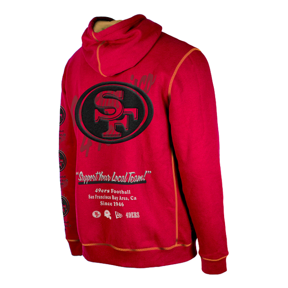 New Era San Francisco 49ers Team Split Hood