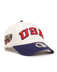 USA Chrome Navy 250th Anniversary SP Casual Classic Adjustable Strapback