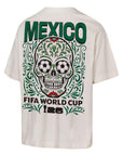 Mexico FIFA World Cup 2026 Calavera National Anthem Tee - Cream