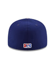 Rancho Cucamonga Quakes Wordmark MiLB Alt Logo SP Royal 59Fifty Fitted