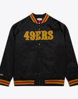 Mitchell & Ness San Francisco 49ers Lightweight Satin Jacket