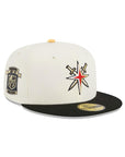 Las Vegas Golden Knights Chrome Black 2 Tone Inaugural Season SP NHL 59Fifty Fitted