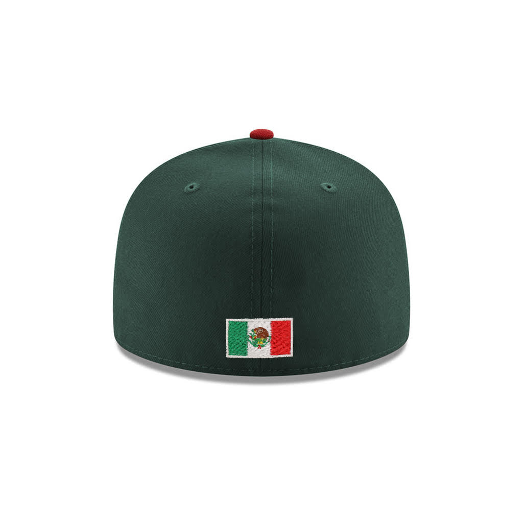 CrownMinded X Mexico Dark Green Sunrise Over Chichén Itzá SP 59Fifty Fitted