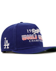 Los Angeles Dodgers 1988 World Series Champions LA Logo SP Vintage 9Fifty A-Frame Snapback