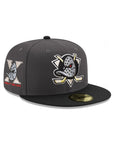 Anaheim Ducks Graphite Black 2 Tone 10th Anniversary SP 59Fifty Fitted