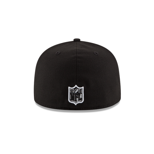 Philadelphia Eagles Black On White 59Fifty Fitted