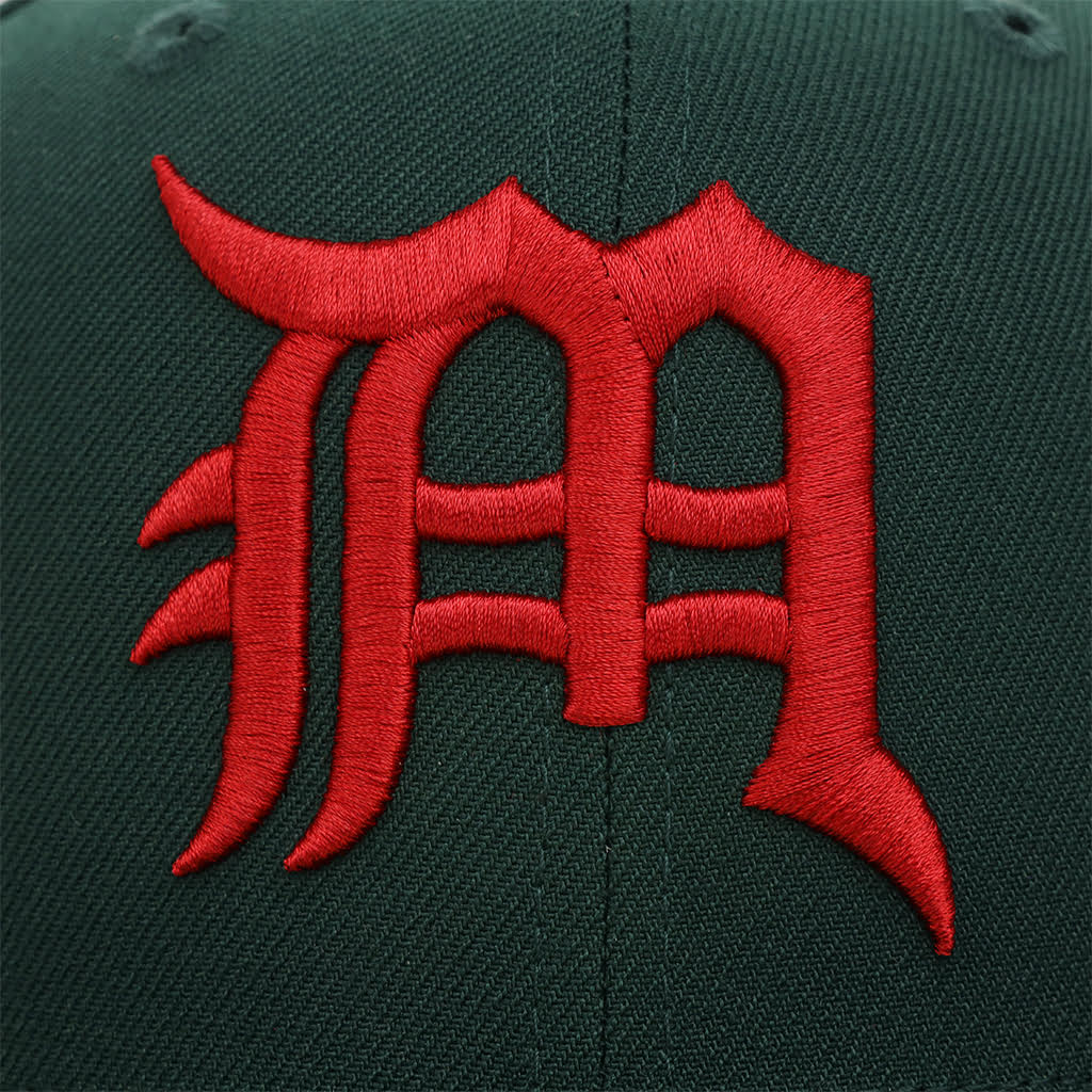 CrownMinded X Mexico Dark Green Sunrise Over Chichén Itzá SP 59Fifty Fitted