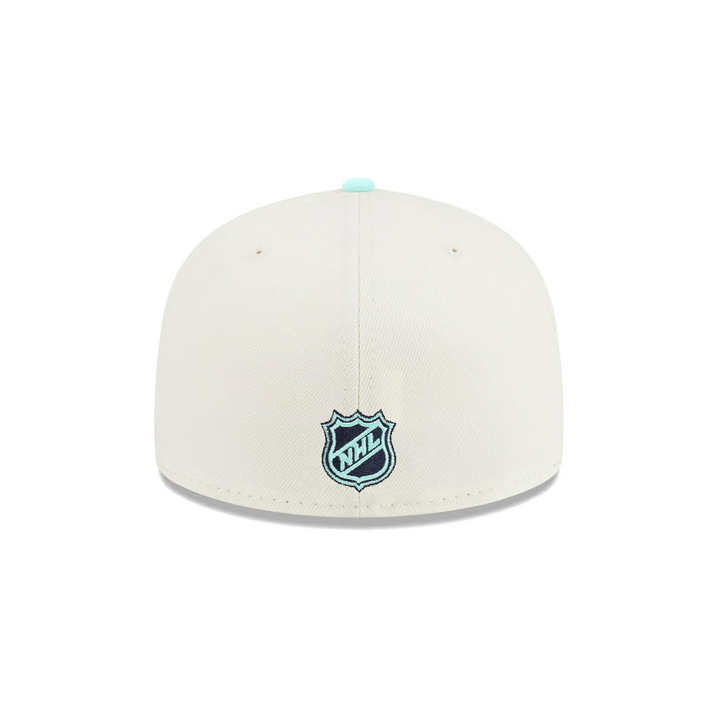 Seattle Kraken Chrome Navy 2 Tone Inaugural Season SP NHL 59Fifty Fitted