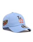 Los Angeles Dodgers Sky Blue USA 250th Anniversary SP Casual Classic Adjustable Strapback