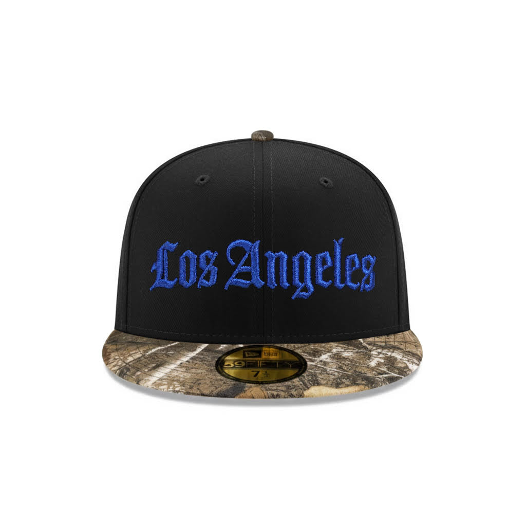 Los Angeles Rams Black Real Tree NFL Shield SP 59Fifty Fitted – CROWN ...
