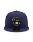 Milwaukee Brewers Authentic Collection 59Fifty Fitted