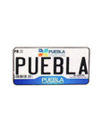 Puebla Mexico Car License Plate Cap Pin