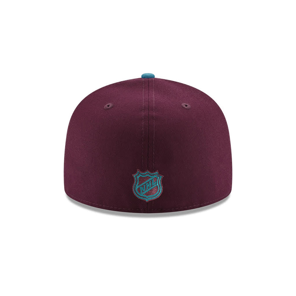 Anaheim Ducks Plum Teal 2 Tone 10th Anniversary SP NHL 59Fifty Fitted