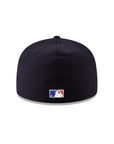 Los Angeles Dodgers Navy On White Retro Basic Wool 59Fifty Fitted