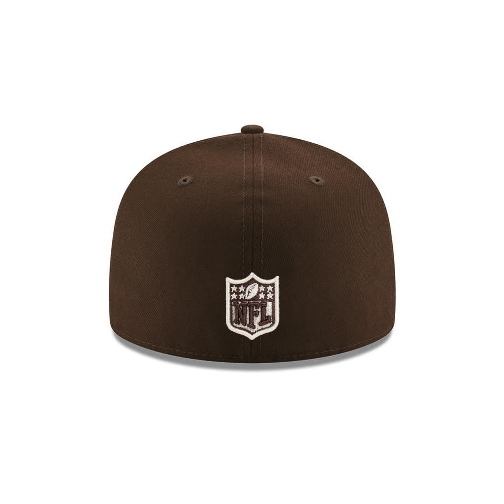 Dallas Cowboys Burnt Wood On White 59Fifty Fitted