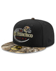 San Francisco 49ers Black Real Tree 59Fifty Fitted