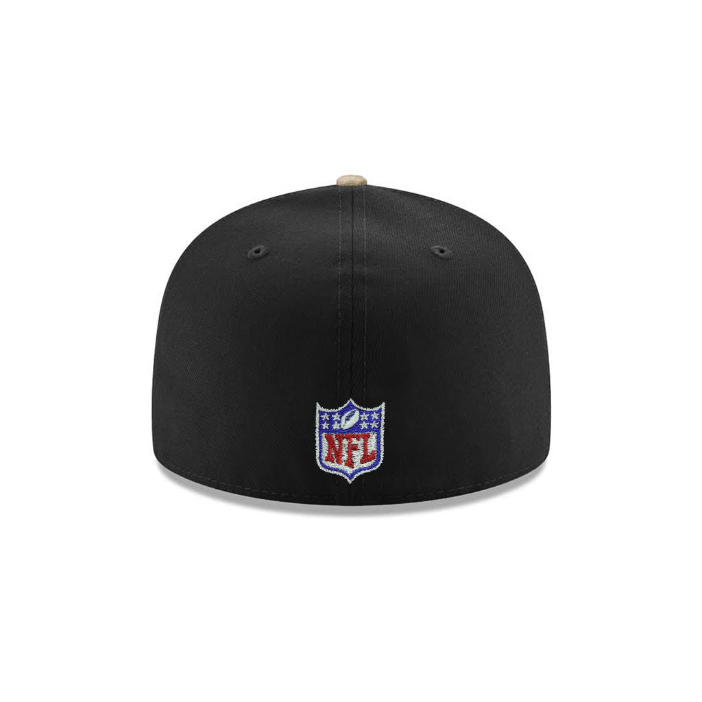 San Francisco 49ers Black Real Tree 59Fifty Fitted