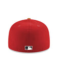 Chicago Cubs Red Peanut 2 Tone Wrigley Field SP 59Fifty Fitted