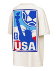 USA FIFA World Cup 2026 Liberty Horizon Post Card Tee - Cream