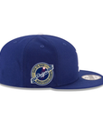 Los Angeles Dodgers Team Color Back-to-Back 2024-2025 World Series Champions Circle Side Patch 9Fifty Snapback