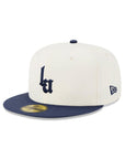 CrownMinded X Los Angeles The Standard LA Monogram Chrome Oceanside Blue 59Fifty Fitted